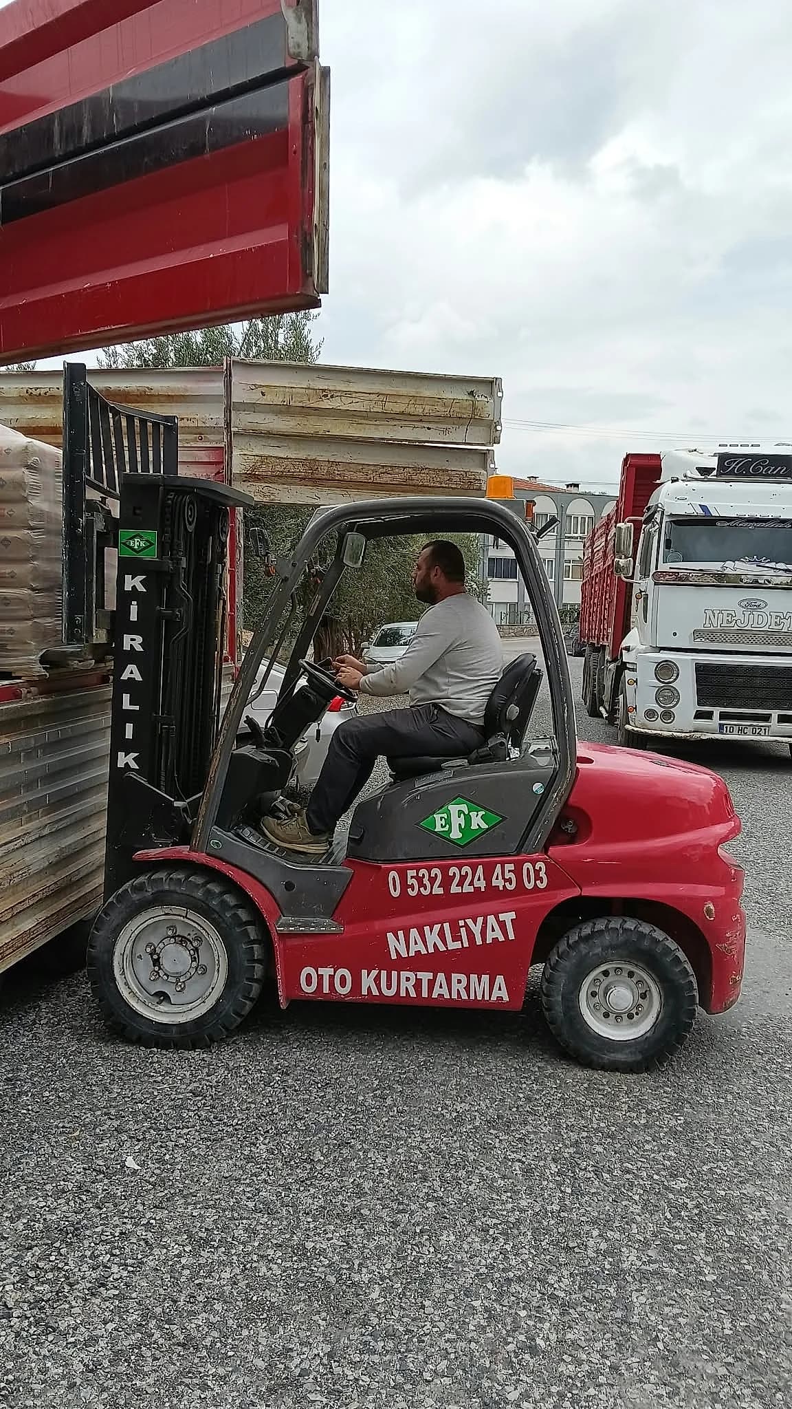 Altınoluk forklift kiralama hizmeti