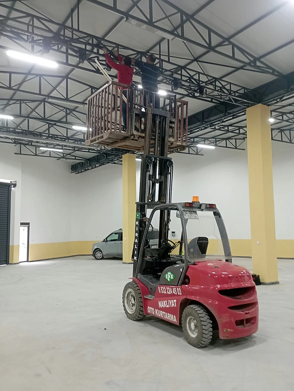 Havran Oto Kurtarma forklift kiralama hizmeti